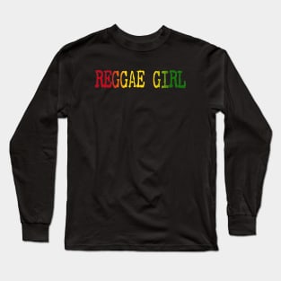 Reggae Girl Long Sleeve T-Shirt